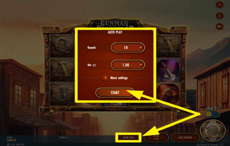 The Gunman of Goldwood ИСПОЛЬЗУЙТЕ АВТОМАТИЗИРОВАННЫЕ ВРАЩЕНИЯ.