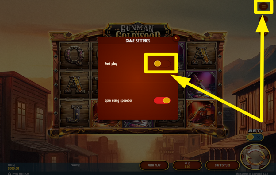 The Gunman of Goldwood УСКОРЬТЕ ДЕЙСТВИЕ.