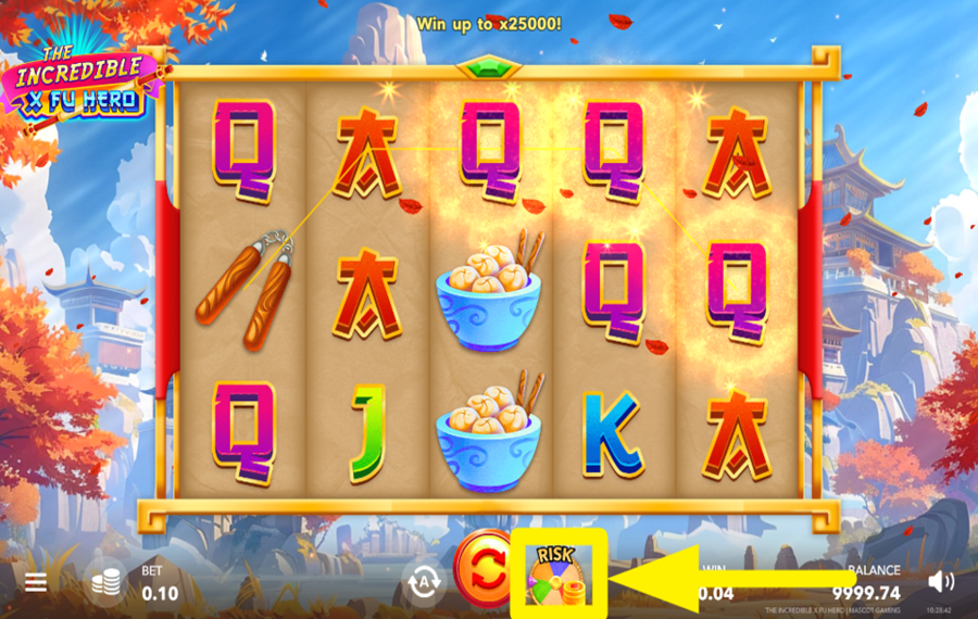 The Incredible X Fu Hero TRY YOUR LUCK!