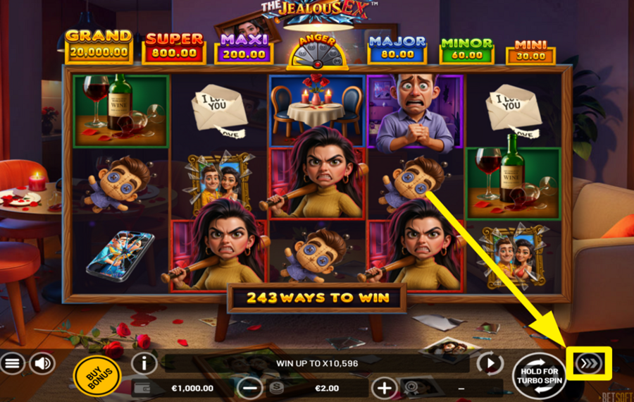 The Jealous Ex AUMENTA IL GIOCO.