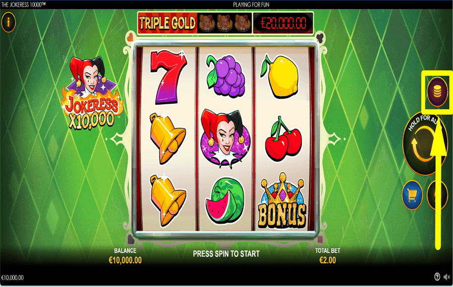 The Jokeress 10000 ELIGE LA APUESTA.