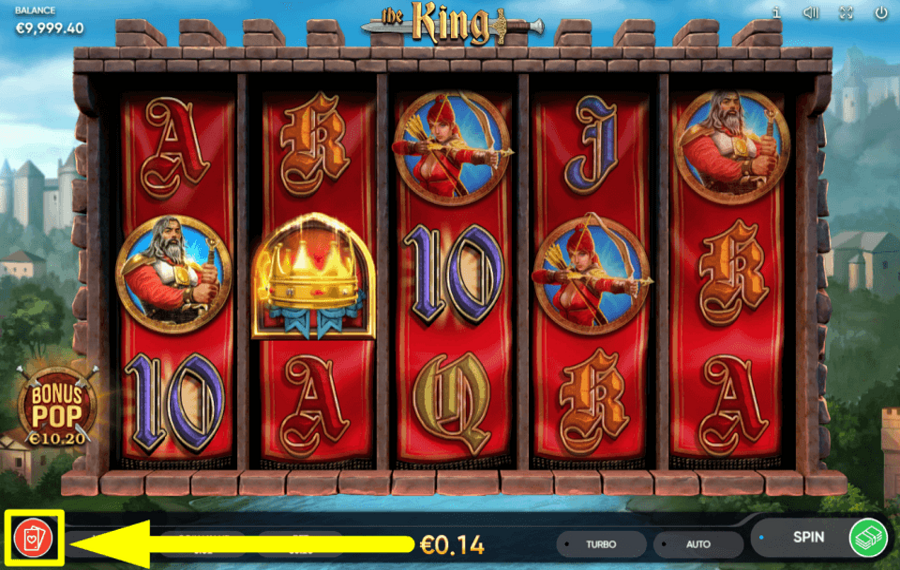 The King TAKE A CHANCE.