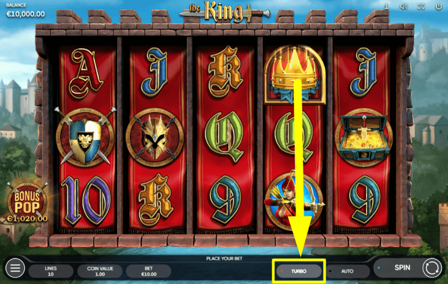 The King ACTIVATE “TURBO” MODE.