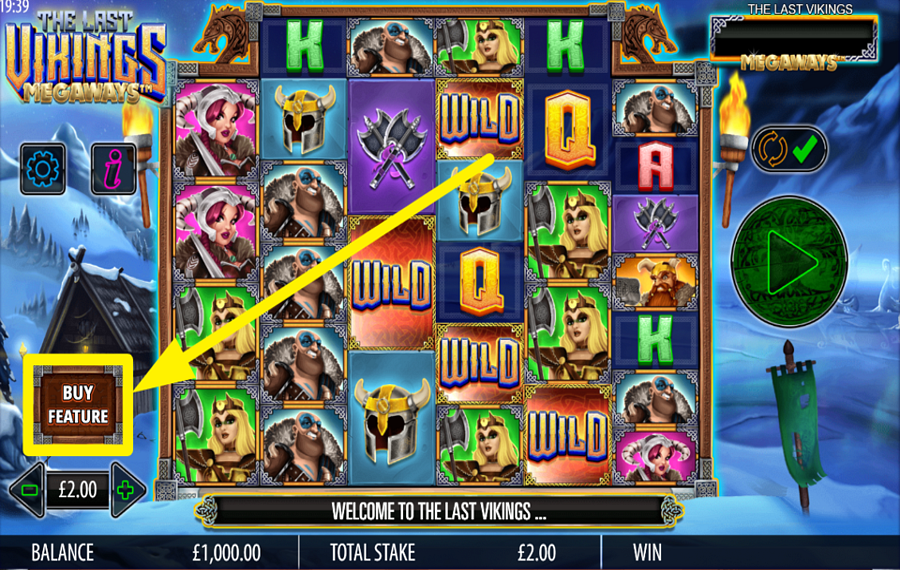The Last Vikings BUY FREE SPINS.