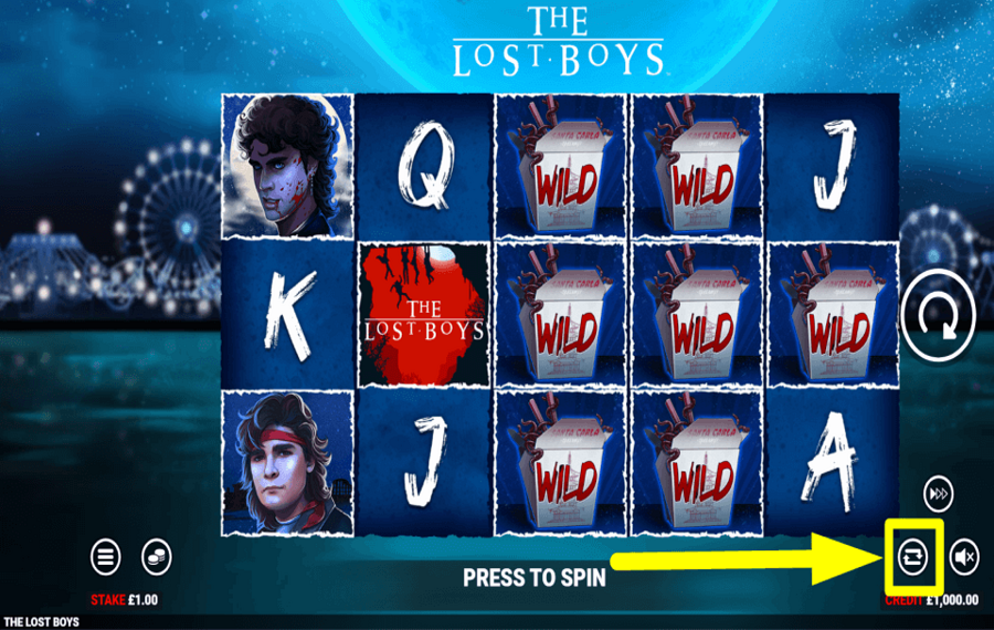 The Lost Boys Rapid Fire Jackpots ИСПОЛЬЗУЙТЕ ФУНКЦИЮ АВТОВОСПРОИЗВЕДЕНИЯ.