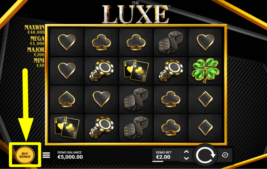 The Luxe SHOP FOR BONUSES.