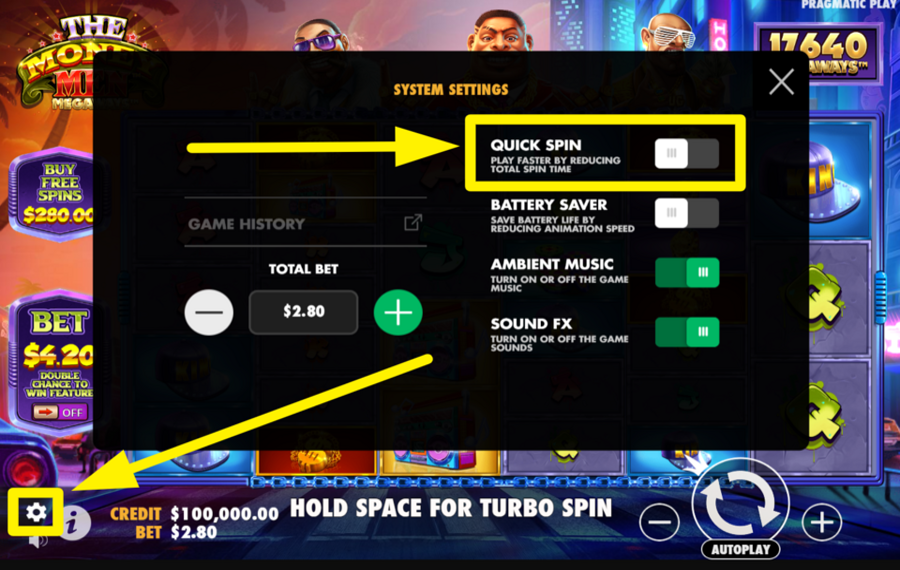 The Money Men Megaways QUICKEN THE GAME!