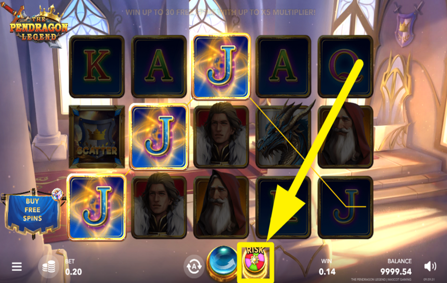 The Pendragon Legend TRY YOUR LUCK!