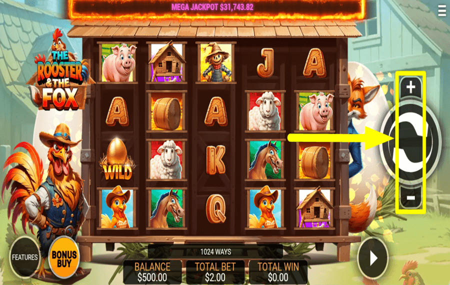 The Rooster and the Fox CONTROLA LA APUESTA.