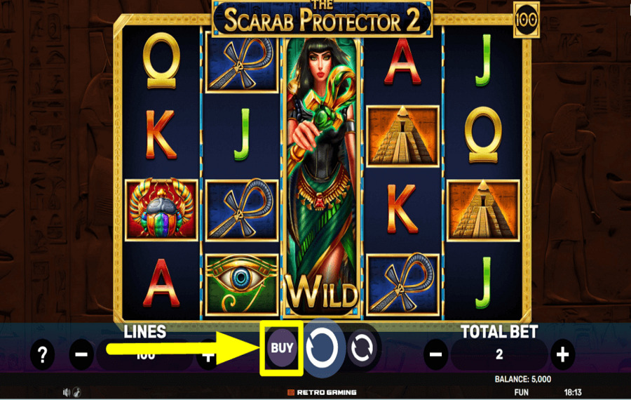 The Scarab Protector 2 NUTZEN SIE DEN BONUS.