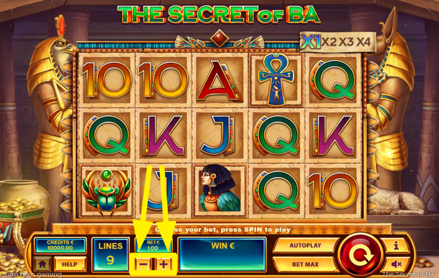 The Secret of Ba PLACE YOUR BET.