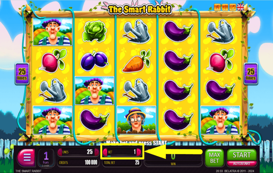 The Smart Rabbit SÉLECTIONNEZ VOTRE PARI.