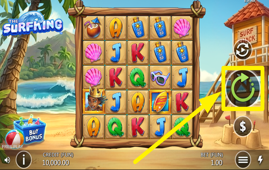 The Surfking STARTE DEIN SPIEL!