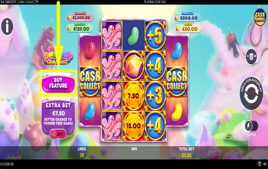 The Sweetest Cash Collect ПОЛУЧИТЕ ДОПОЛНИТЕЛЬНЫЕ ВРАЩЕНИЯ.