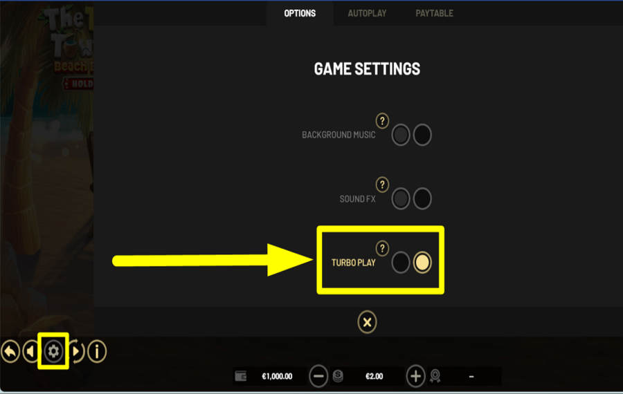 The Tipsy Tourist Beach Bonanza Hold and Win PICK UP THE PACE.