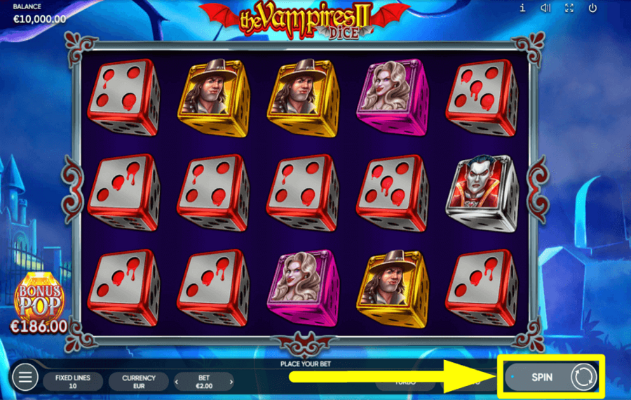 The Vampires II Dice FAI GIRARE I RULLI.