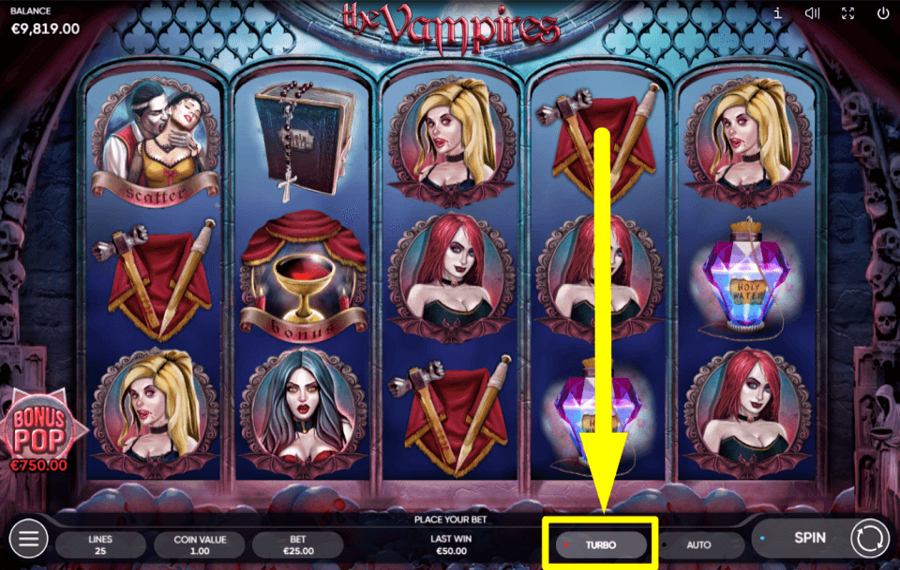 The Vampires ACTIVATE “TURBO”.