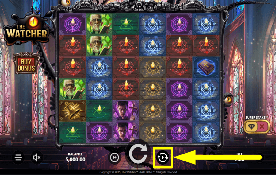 The Watcher ВРАЩЕНИЕ АВТОМАТИЧЕСКИ.