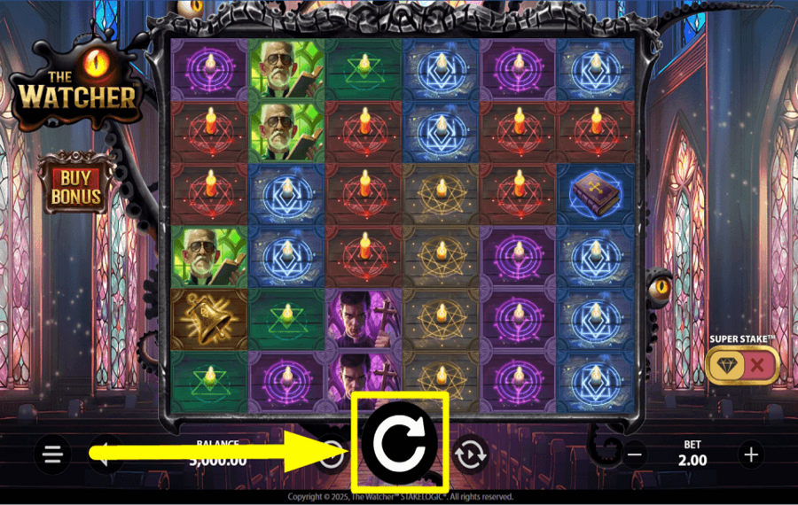 The Watcher НАЧНИТЕ ИГРУ.