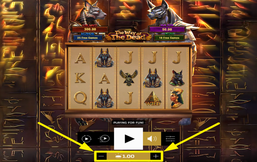 The Way of the Dead PLATZIEREN SIE IHRE WETTE.