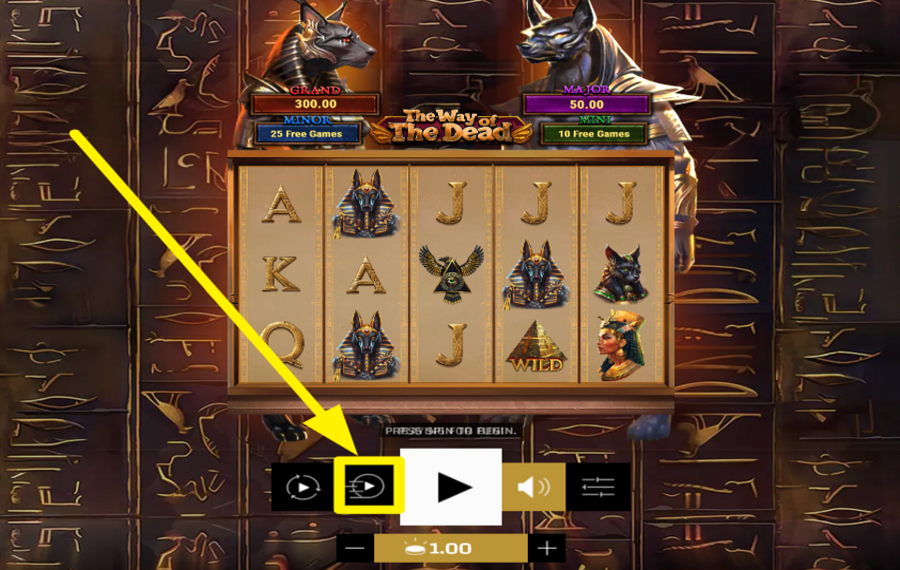 The Way of the Dead ÄNDERN SIE DIE GESCHWINDIGKEIT.