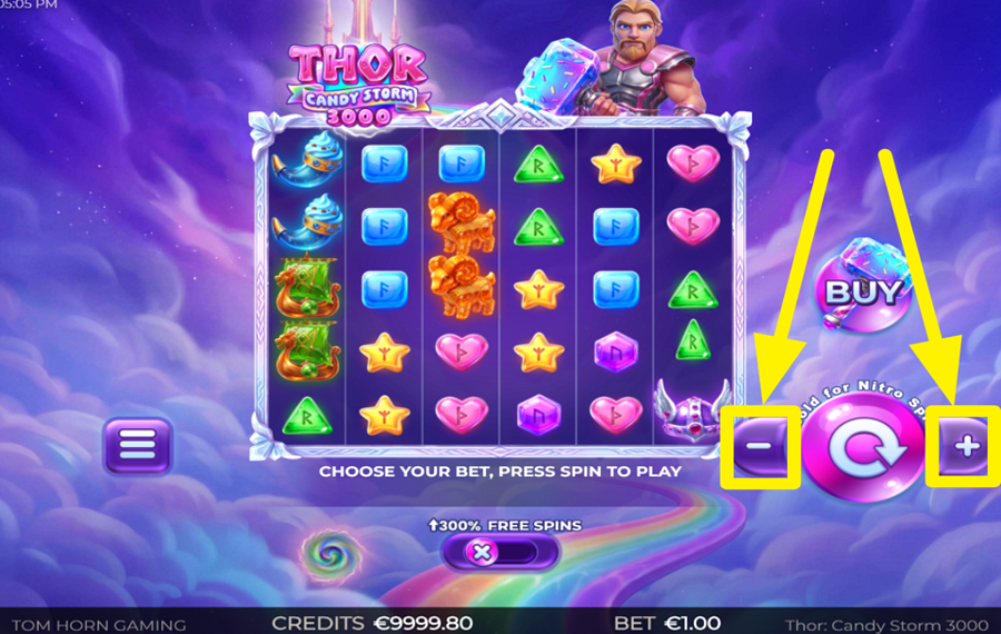 Thor Candy Storm 3000 УКАЖИТЕ СВОЮ СТАВКУ.
