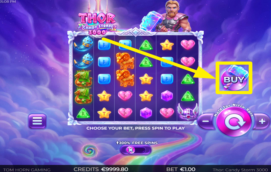 Thor Candy Storm 3000 ПОЛУЧИТЕ БОНУС!