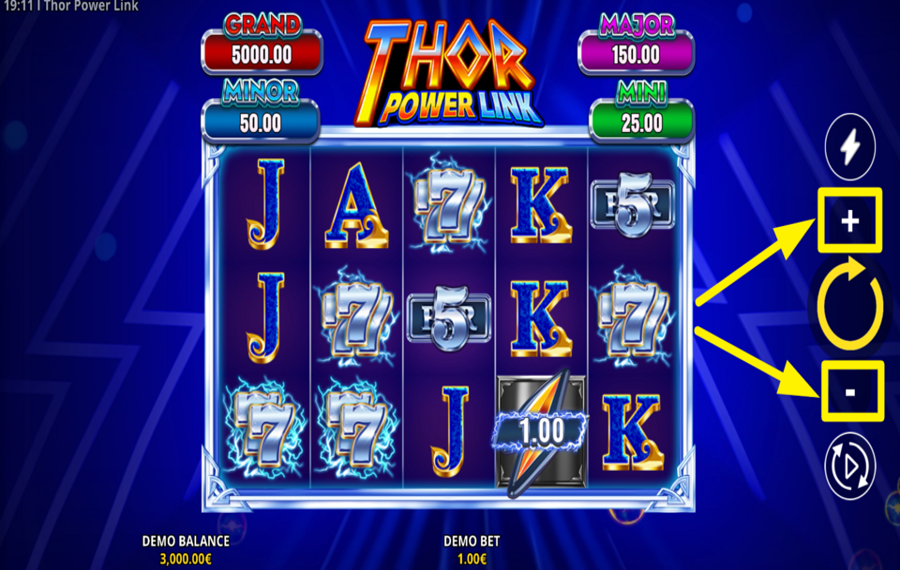 Thor Power Link DETERMINE YOUR BET.