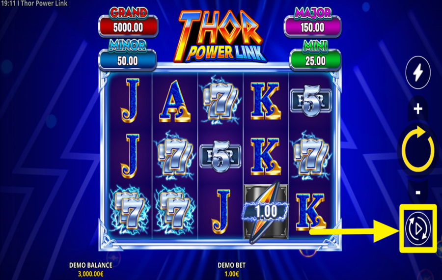 Thor Power Link TRIGGER AUTOMATIC PLAY.