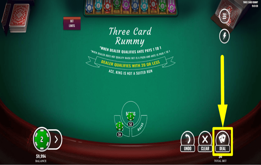 Three Card Rummy JOUEZ POUR DES RÉCOMPENSES.