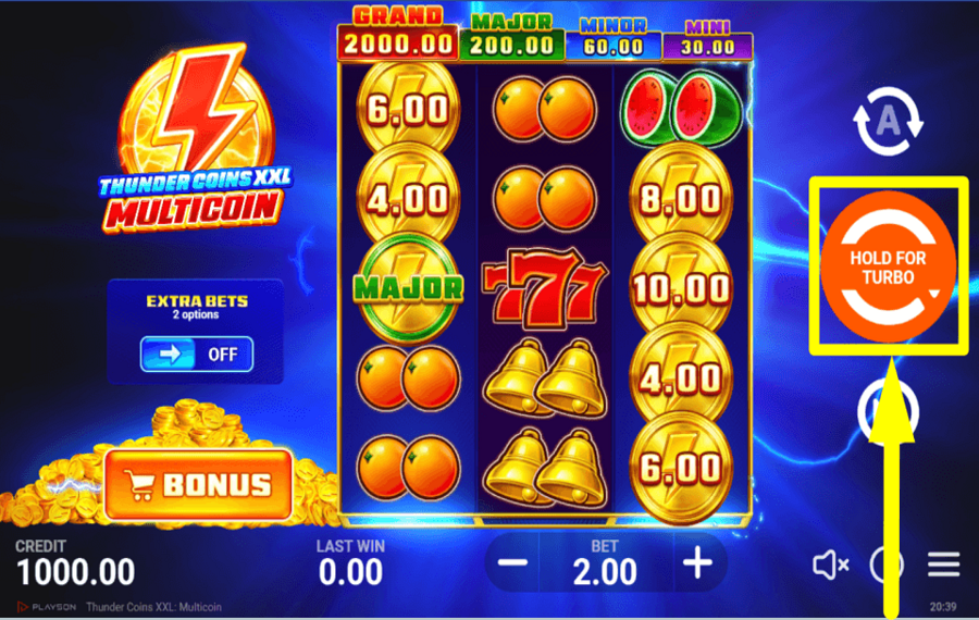 Thunder Coins XXL Multicoin ПОРА ИГРАТЬ В АЗАРТНЫЕ ИГРЫ.