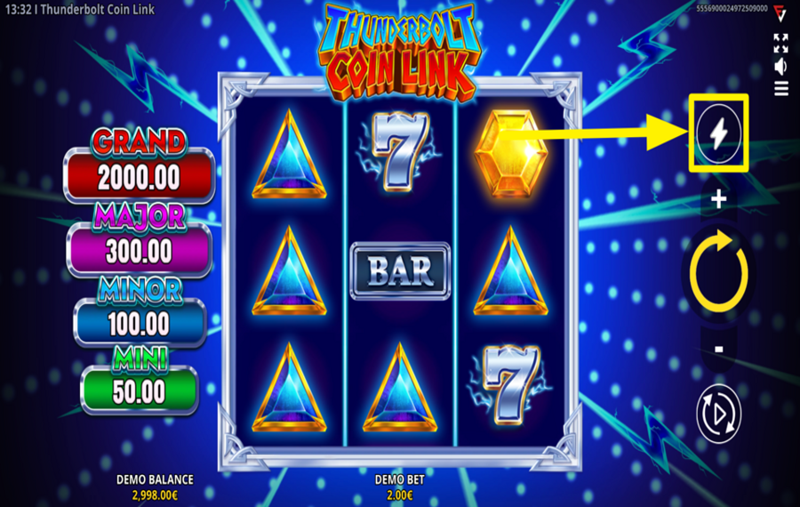 Thunderbolt Coin Link QUICKEN THE GAME!