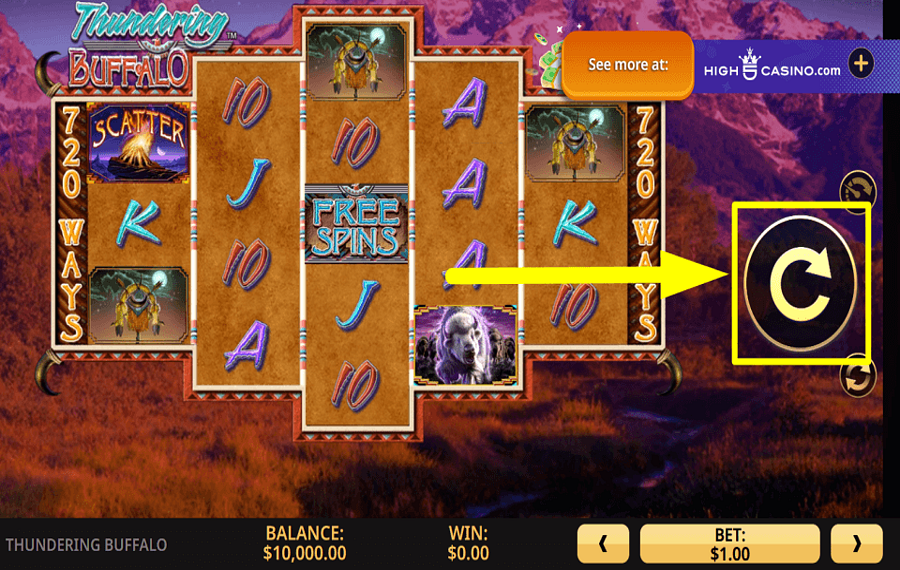 Thundering Buffalo ИГРАТЬ В ИГРУ.