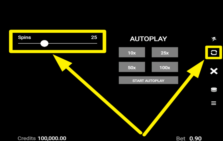 Thunderstruck II WÄHLEN SIE AUTOMATISCHE SPINS.