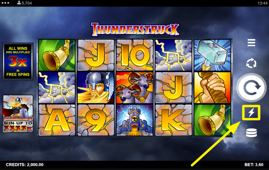 Thunderstruck УСКОРИТЕ ИГРУ.