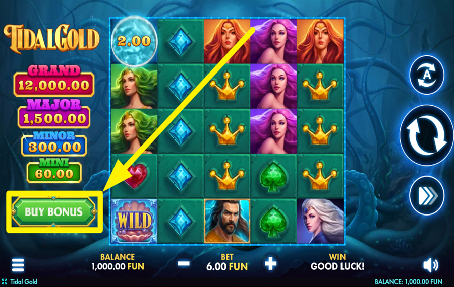 Tidal Gold ПОЛУЧИТЕ БОНУС.