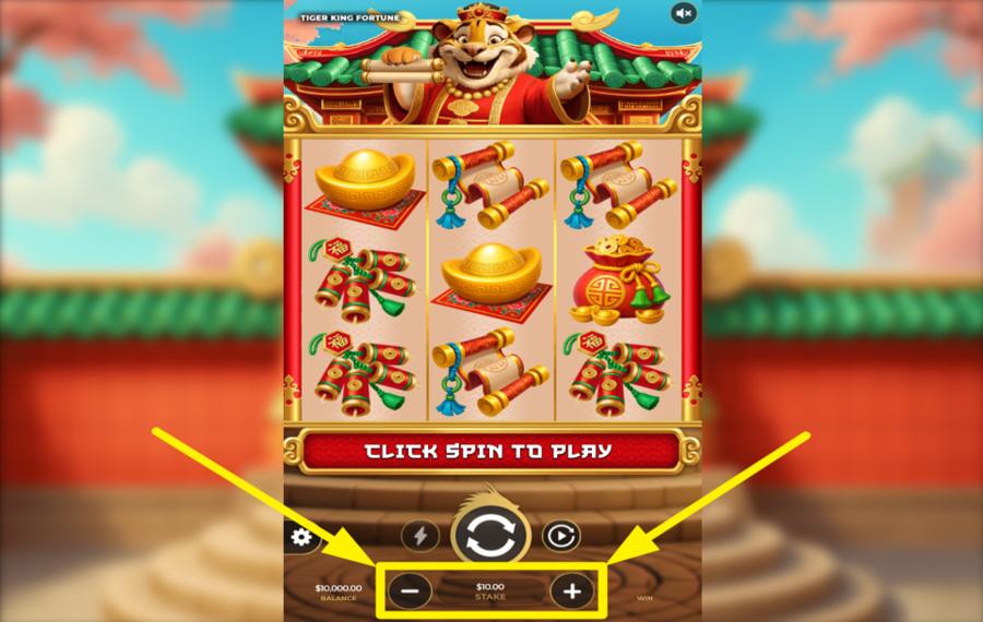 Tiger King Fortune ВЫБЕРИТЕ СВОЮ СТАВКУ.