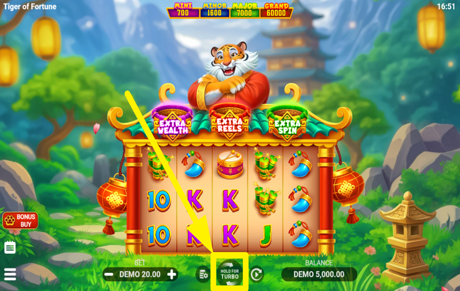 Tiger of Fortune PARTECIPA AL DIVERTIMENTO!