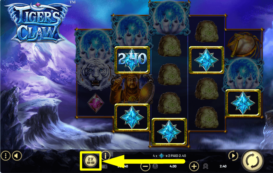 Tigers Claw Metti in gioco le tue vittorie.