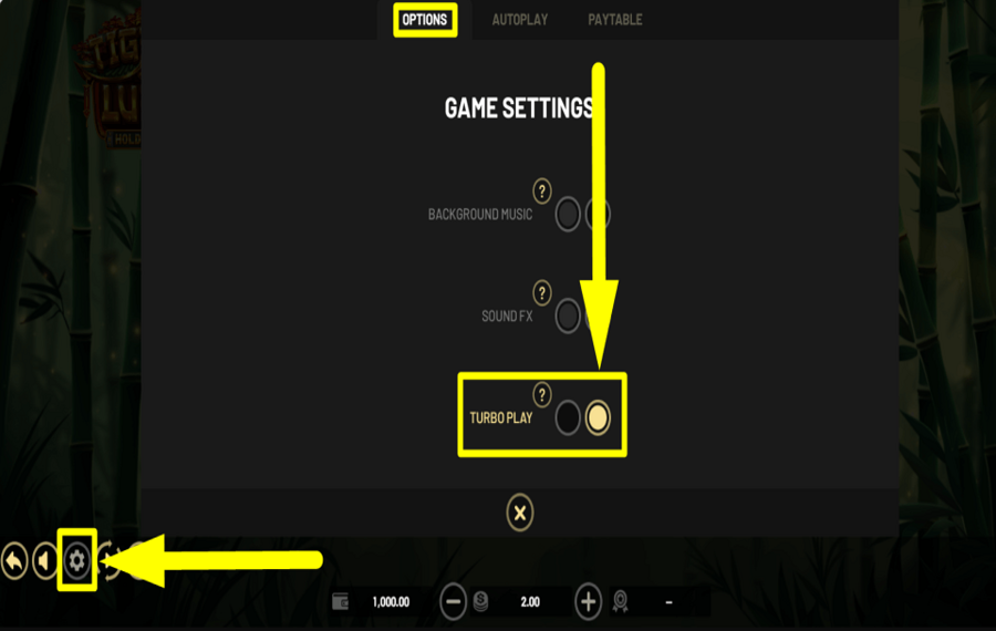 Tigers Luck Hold and Win TURBO-MODUS AKTIVIEREN.