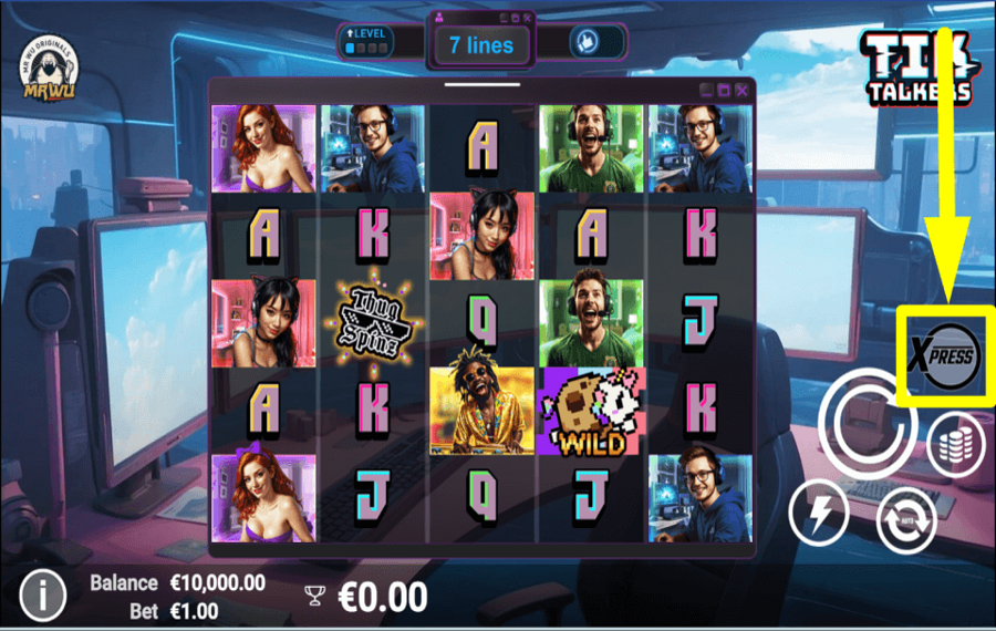 Tik Talkers EXPLORE THE XPRESS FEATURE.