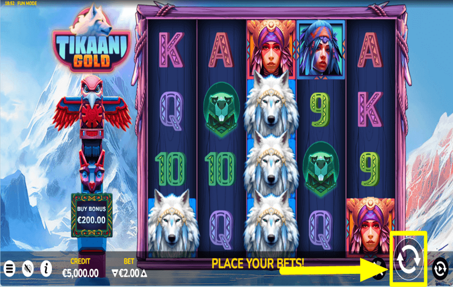 Tikaani Gold PLAY THE GAME.