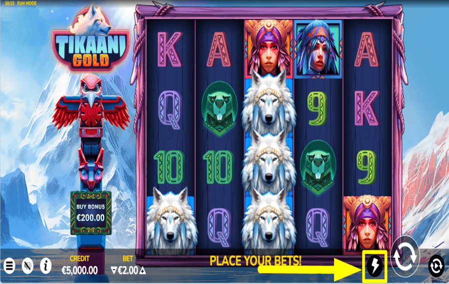 Tikaani Gold PICK UP THE PACE.