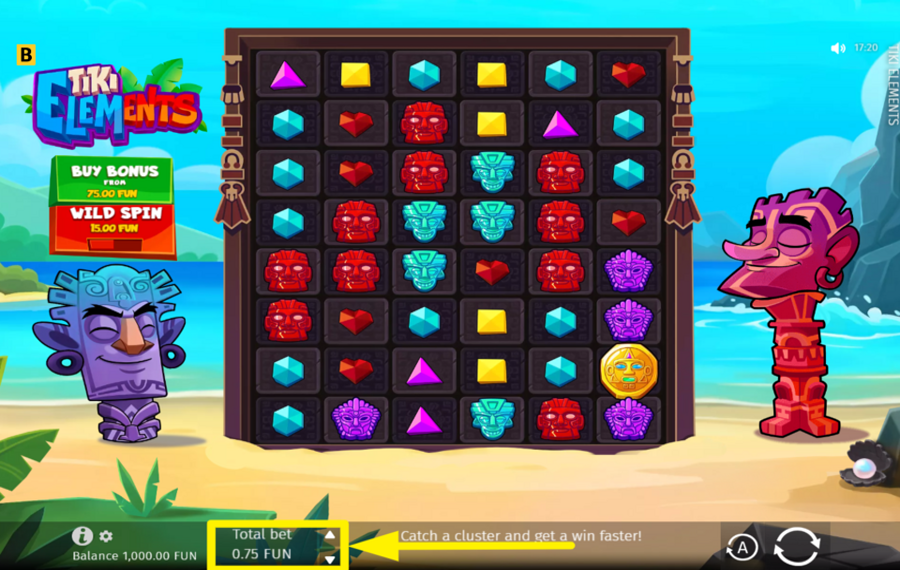 Tiki Elements СДЕЛАЙТЕ СТАВКУ.