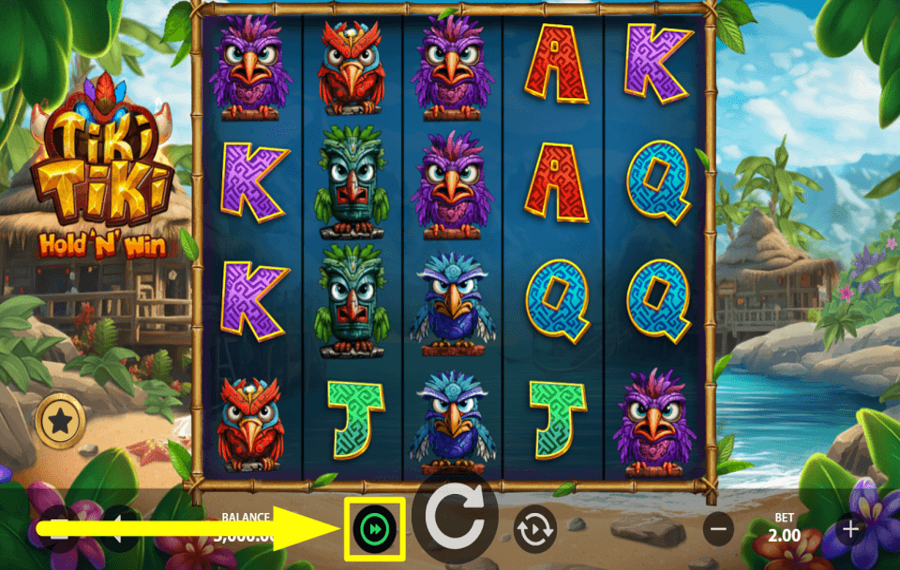 Tiki Tiki Hold N Win ENJOY FAST SPINS.