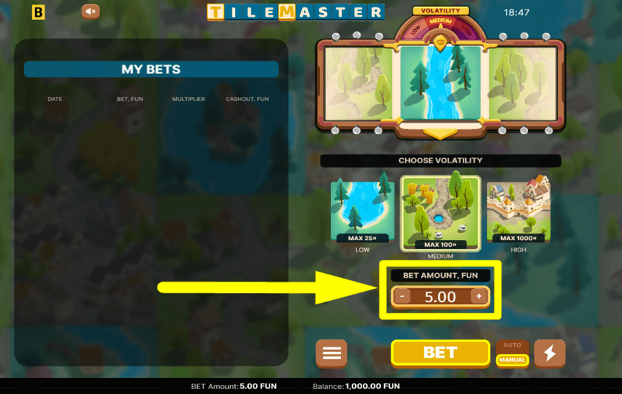 Tile Master SAVE YOUR WAGER.