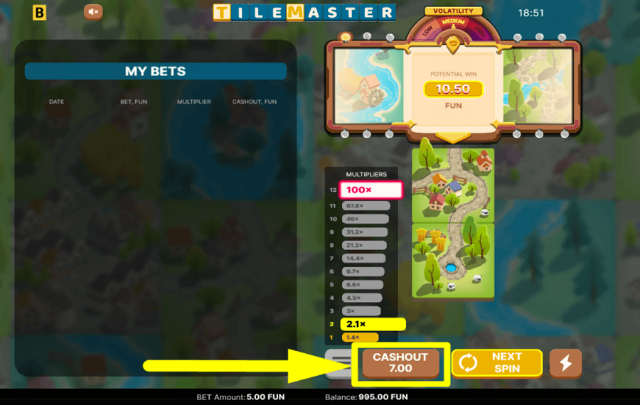 Tile Master SEIZE THE WIN.