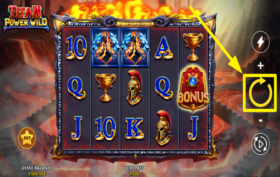 Titan Power Wild EMBARK ON YOUR GAME!