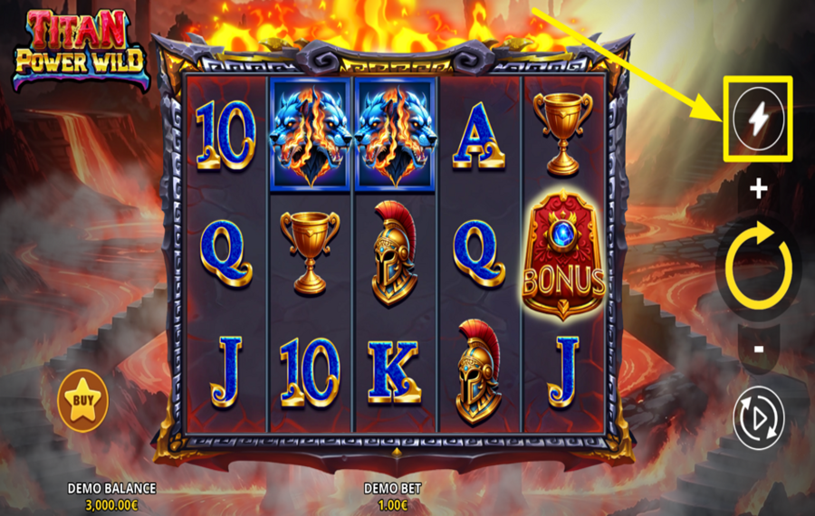 Titan Power Wild AMP UP THE GAME.