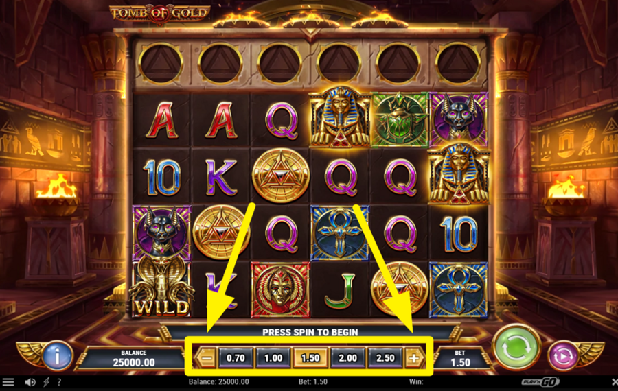 Tomb of Gold DÉCIDEZ DE VOTRE MISE.